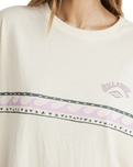 The Billabong Womens Looking Up T-Shirt in Whitecap