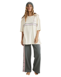 The Billabong Womens Looking Up T-Shirt in Whitecap