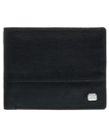 The Billabong Mens Dimension 2IN1 Leather Wallet in Black