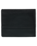 The Billabong Mens Dimension 2IN1 Leather Wallet in Black