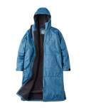 Escapism Sherpa Lined Changing Robe in Moonlight Blue