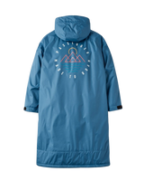 Escapism Sherpa Lined Changing Robe in Moonlight Blue