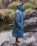 Escapism Sherpa Lined Changing Robe in Moonlight Blue