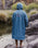 Escapism Sherpa Lined Changing Robe in Moonlight Blue
