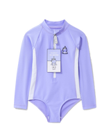 The Roarsome Girls Girls Sparkle The Unicorn Swimsuit in Lilac