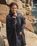 Escapism Sherpa Lined Changing Robe in Black