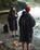 Escapism Sherpa Lined Changing Robe in Black