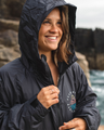 Escapism Sherpa Lined Changing Robe in Black