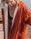 Escapism Sherpa Lined Changing Robe in Rust