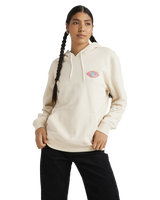 The RVCA Womens Jupiter Slouched Hoodie in Natural