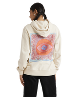 The RVCA Womens Jupiter Slouched Hoodie in Natural