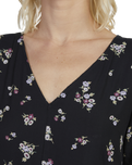 The RVCA Womens Sprinkle Vienna Dress in RVCA Black