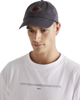 The RVCA Mens Jupiter Cap in Washed Black