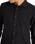 The RVCA Mens Base Linen Shirt in Black