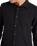 The RVCA Mens Base Linen Shirt in Black
