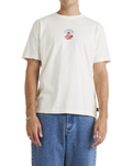 The RVCA Mens Charmer T-Shirt in Antique White