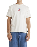 The RVCA Mens Charmer T-Shirt in Antique White