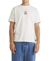 The RVCA Mens Charmer T-Shirt in Antique White