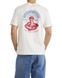 The RVCA Mens Charmer T-Shirt in Antique White