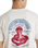 The RVCA Mens Charmer T-Shirt in Antique White