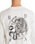 The RVCA Mens Benj Long Sleeve T-Shirt in Salt