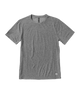 The Vuori Mens Strato Tech T-Shirt in Heather Grey