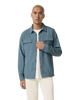 Waffle Shirt Jacket in Abyss
