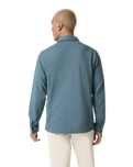 Waffle Shirt Jacket in Abyss