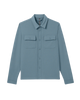 Waffle Shirt Jacket in Abyss