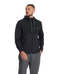 The Vuori Mens Sunday Element Jacket in Black