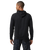 The Vuori Mens Ponto Performance 1/2 Zip Hoodie in Black Heather