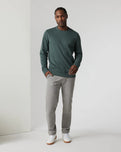 Cypress Crew Sweatshirt in Smoked Beryl