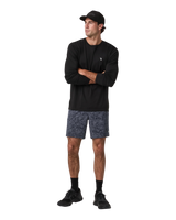 The Vuori Mens Kore Volley Shorts in Moonlight Sand