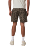 The Vuori Mens Banks Session Shorts in Root Earth Linen Texture