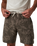 The Vuori Mens Banks Session Shorts in Root Earth Linen Texture