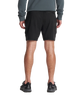 The Vuori Mens Ponto Shorts in Black Heather