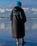 The Dryrobe Advance Long Sleeved in Black & Blue