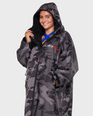 The Dryrobe Advance Long Sleeved in Camo & Black