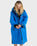 The Dryrobe Advance Long Sleeved Dryrobe in Cobalt Blue & Black