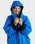 The Dryrobe Advance Long Sleeved Dryrobe in Cobalt Blue & Black
