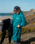 Anns Cottage x Dryrobe in Teal