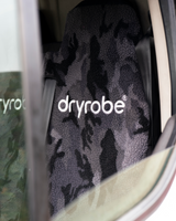 Single Car Seat Cover in Black & Camo