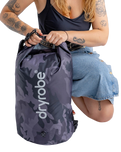 Compression Travel Bag in Black Camo