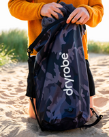 Compression Travel Bag in Black Camo