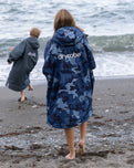 Kids Advance Long Sleeved in Blue Camo & Blue