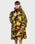 The Dryrobe Kids Advance Short Sleeved Dryrobe in Camo & Grey