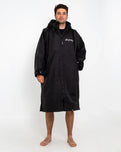 Anns Cottage x Dryrobe in Black-Black