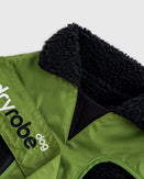 The Dryrobe Dog Dryrobe in Forest Green & Black