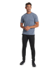 The Vuori Mens Ponto Performance Trousers in Black Heather
