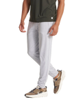 The Vuori Mens Ponto Performance Joggers in Platinum Heather
